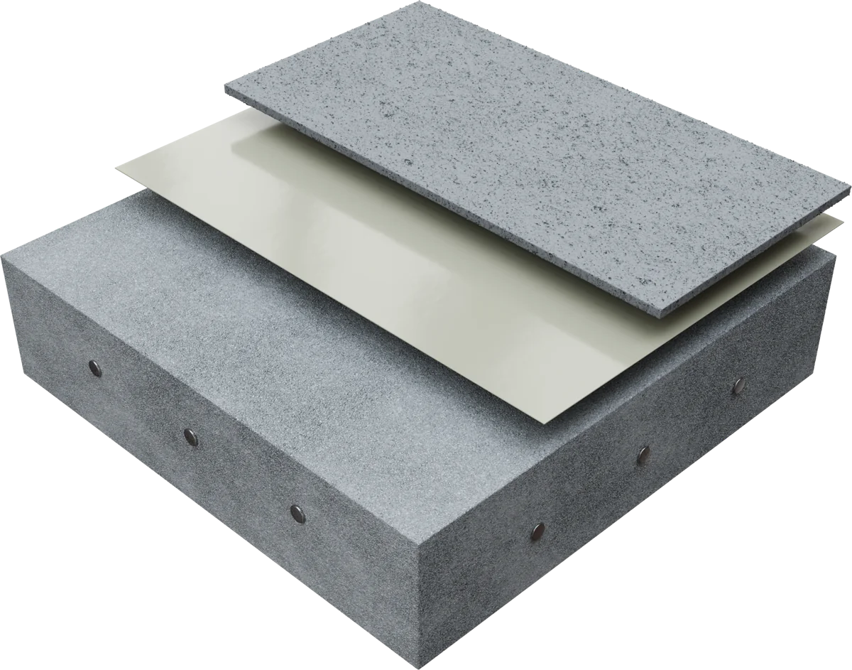 LINCRETE® ST — схема слоёв