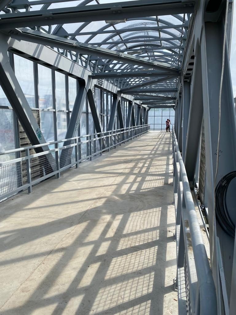 Надземный пешеходный переход у РКБ, г. Казань — LINCRETE® ST